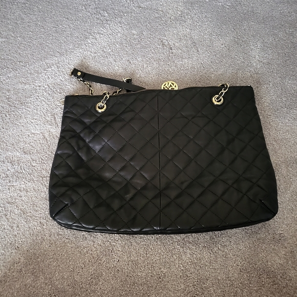 Vintage Leather Quilted Black Bag - Picture 6 of 8